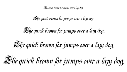 Uechi font