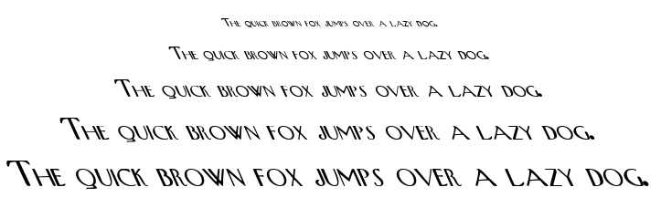 Upp West font