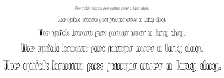 Glide font