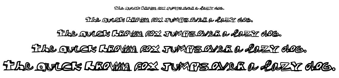 Paint Black font