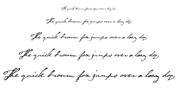 Byron font