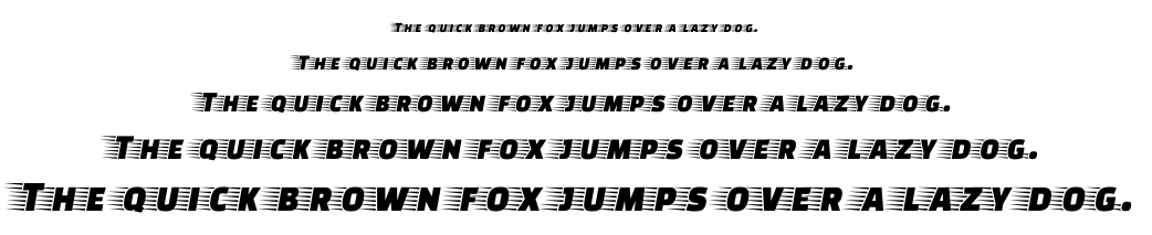 Faster font