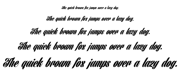 Harbell font
