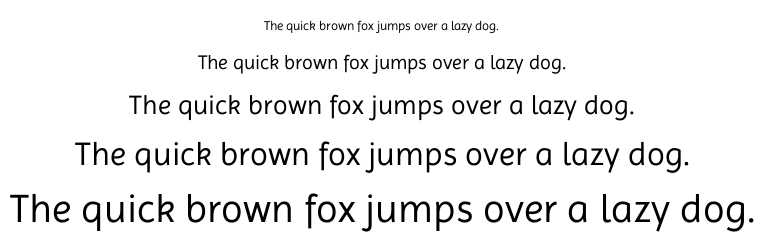 Imprima font