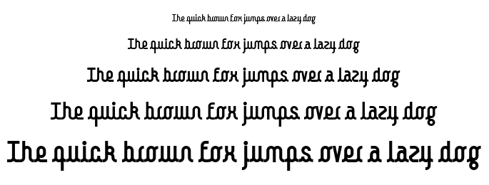Kamalo bold font