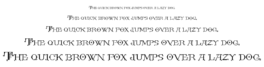 Kingthings Embroidery font