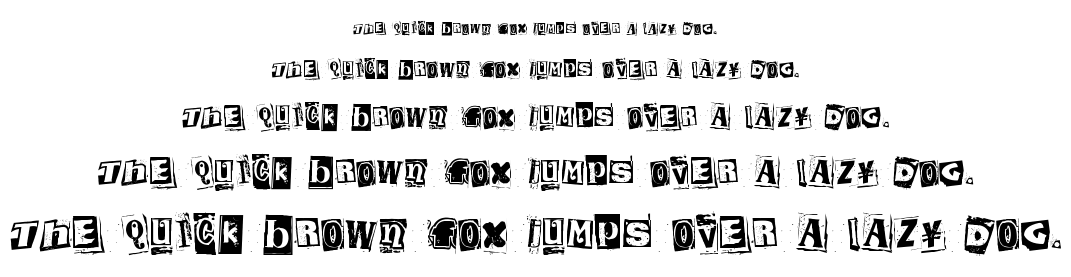 Kingthings Extortion font
