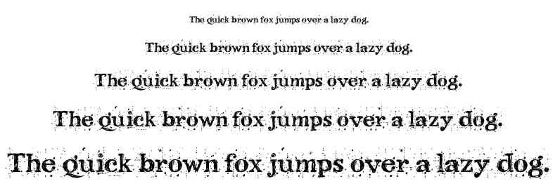 Kingthings Scrybbledot font