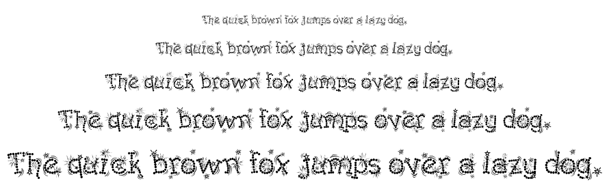Kingthings Whizzbang font