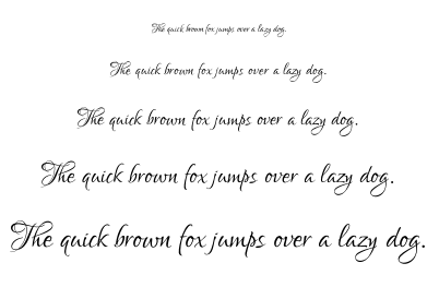Lovers Quarrel font