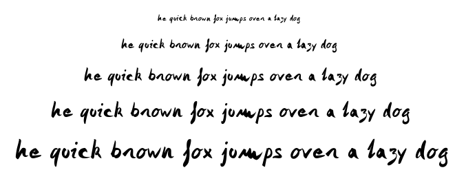 Monika font