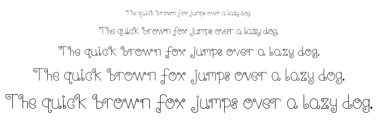 Shooting Stars font