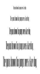 Tollest font