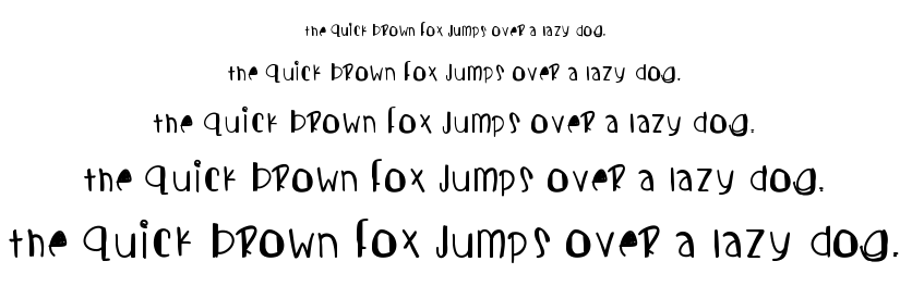 Candy cutes font