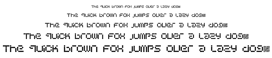 Circle Pixels font
