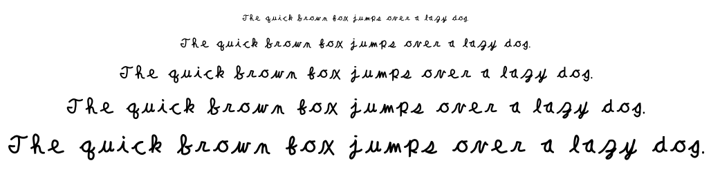 Clara Lee Cursive font