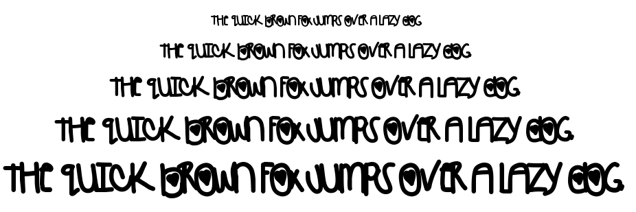 Crush font