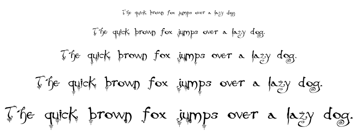 Evernight font