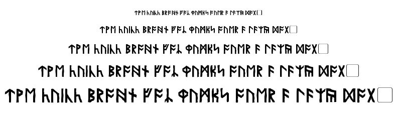 Garriott font