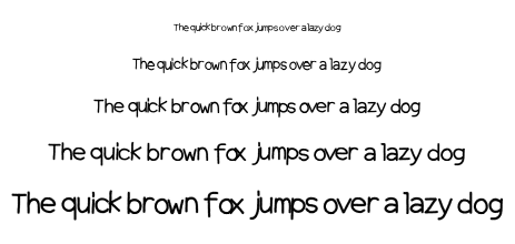 Half Tones font
