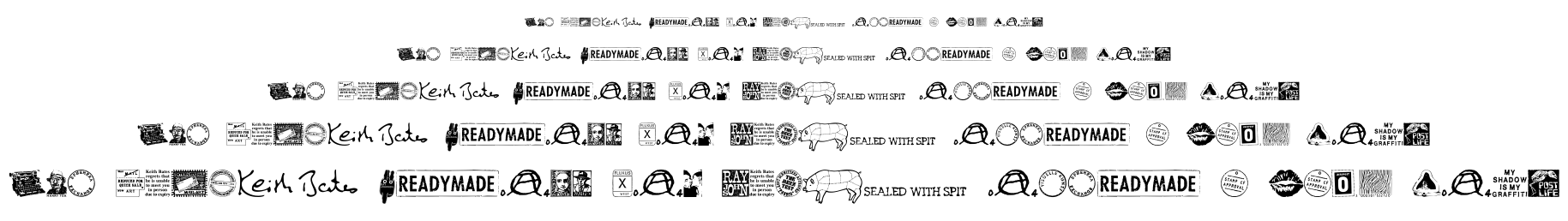Mailart Graphics font