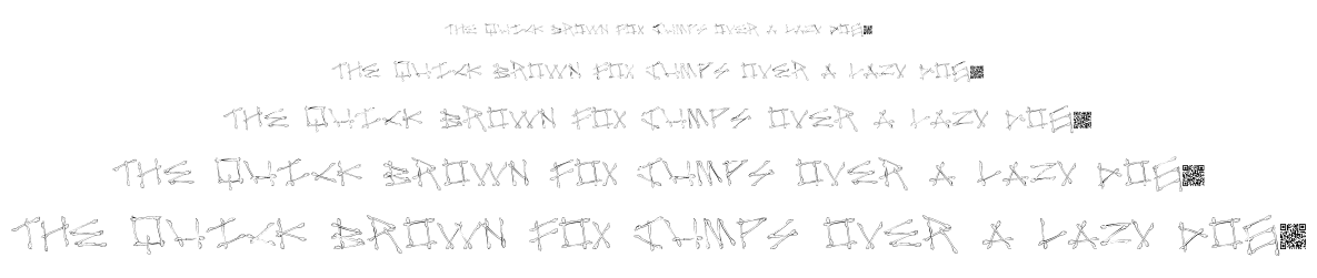 Mega Bone font