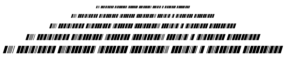Morse Tech font
