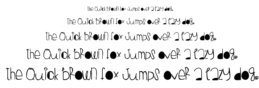 Peanut Butter Jelly font