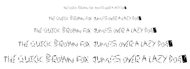 Quick Slash font