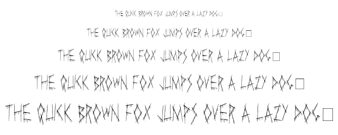 Slasha font