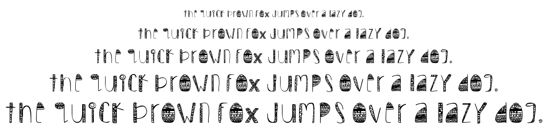 Tribal font