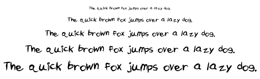 Uncensored font