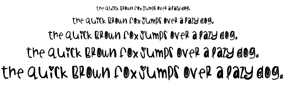 Water melon Sundae font