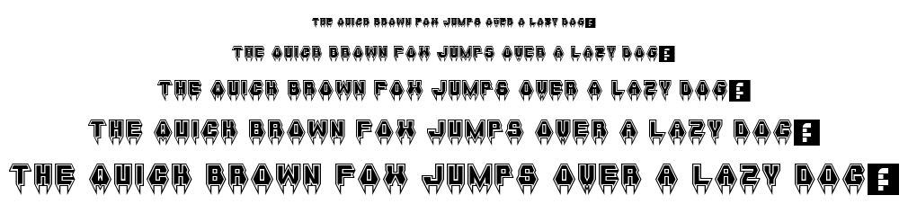 Metal Vampire font