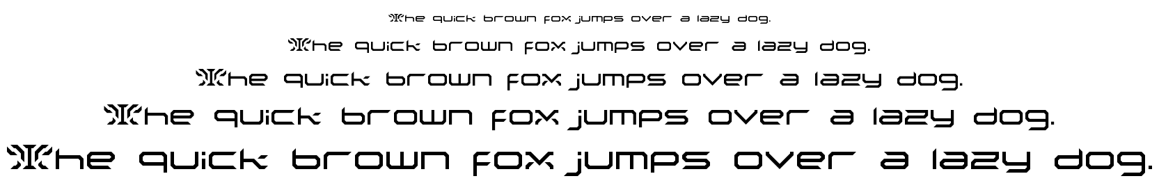 Nakki Ldr font