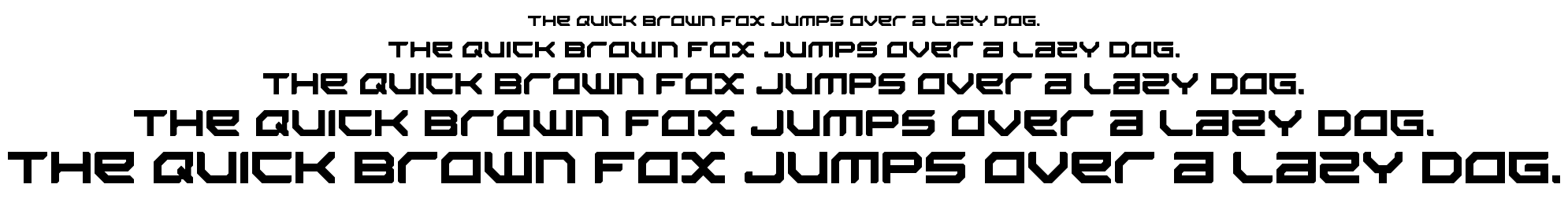 Sector 034 font