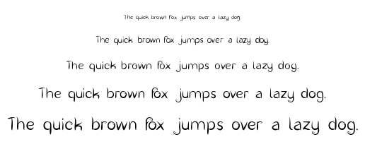 Photography font