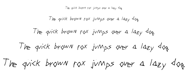TriDoom2 font