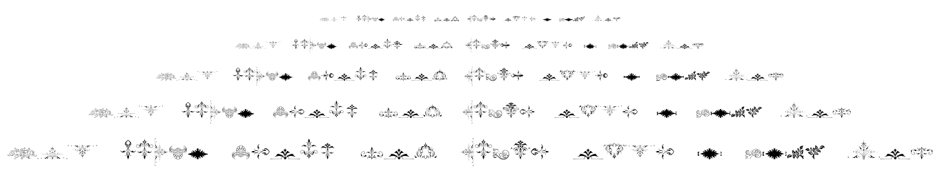 Soft Ornaments Nine font