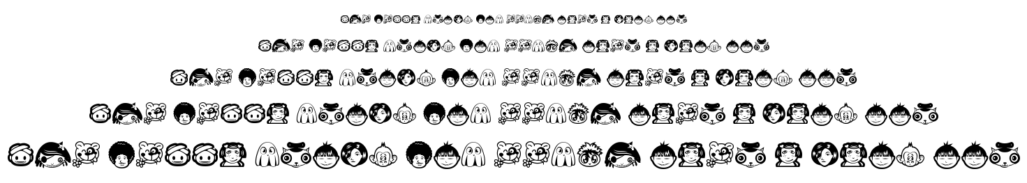 RANDOM Face 1 font