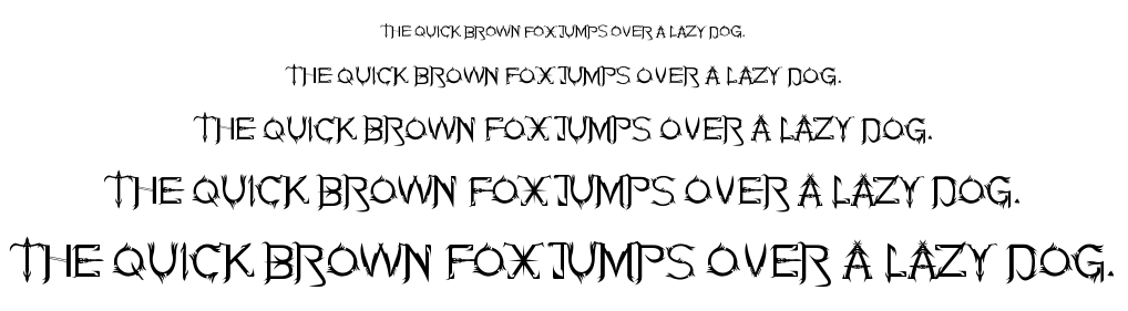 Soul Of Holitter font