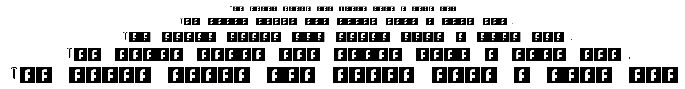 Adic font