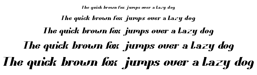 oceanography font