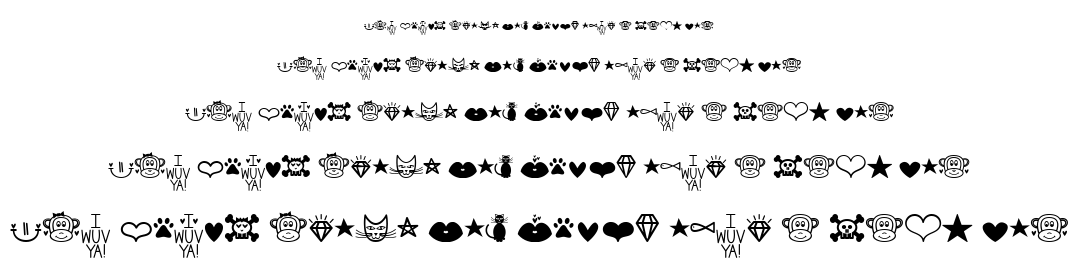 MF Dings 2 font