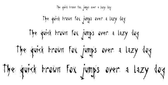 Agresive font