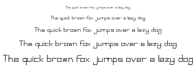 THIN DECORATIVE font