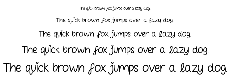 Simple font