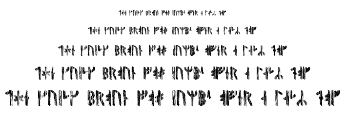 Nidhogg Runic font