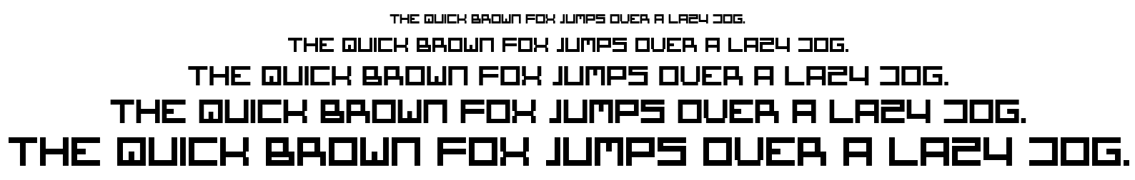 Square One font
