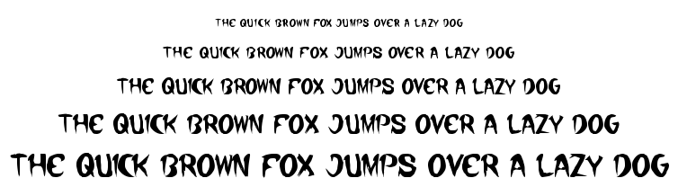 where wolf font